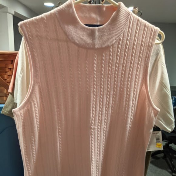 karen scott sleeveless mock turtleneck
